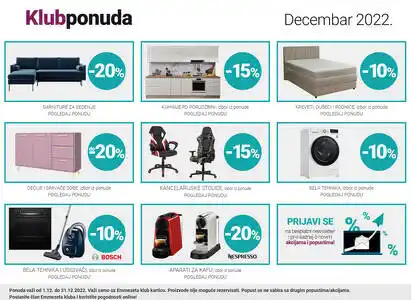 Klub ponuda Decembar 2022