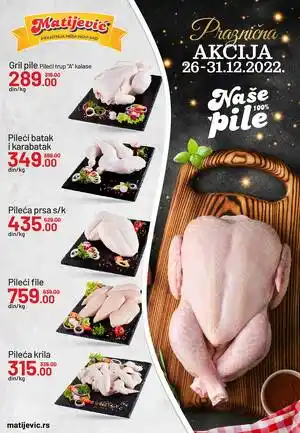 Praznična akcija Piletina