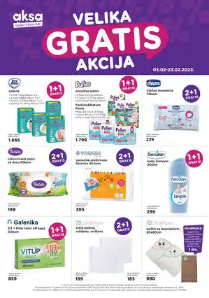 Velika gratis akcija