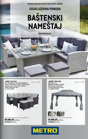 Baštenski nameštaj