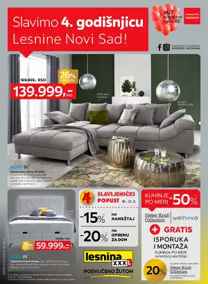 4. godišnjica Lesnine Novi Sad