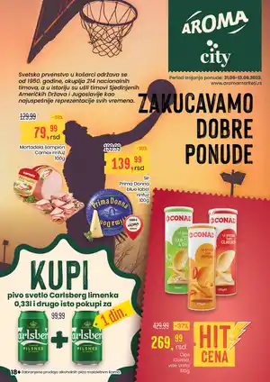 Redovna ponuda Aroma i City