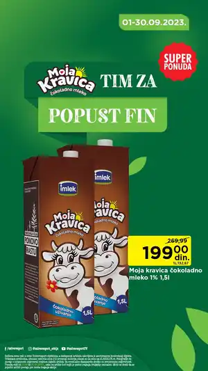 Kravica čokoladno mleko