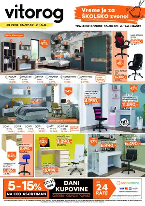 Vreme je za školsko zvono