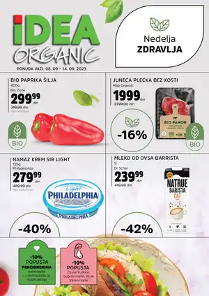 Organic - Nedelja zdravlja