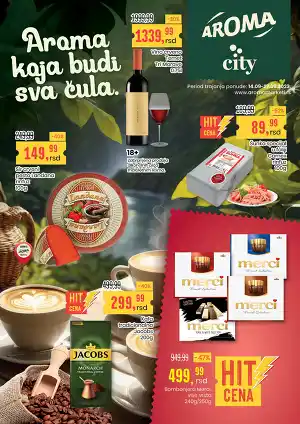Redovna ponuda Aroma i City