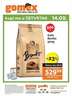 Bonito kafa akcija 500gr