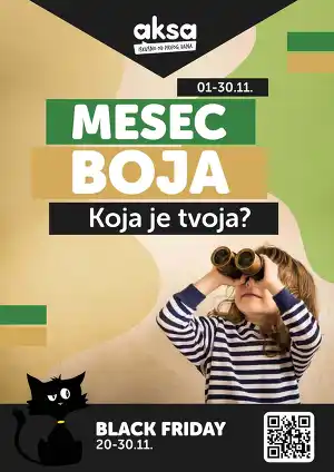 MESEČNA AKCIJA - 11 - MESEC BOJA
