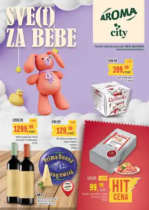 Redovna ponuda Aroma i City