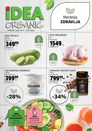 Organic - Nedelja zdravlja