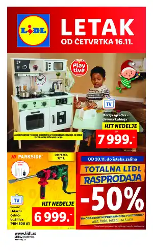 Online letak neprehrana