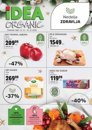 Idea Organic - Nedelja zdravlja