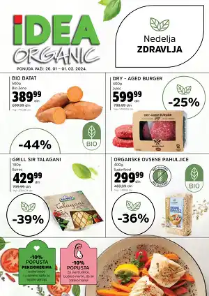 Organic - Nedelja zdravlja