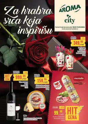 Redovna ponuda Aroma i City