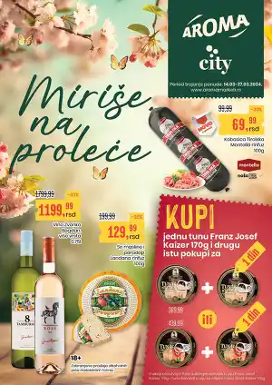 Redovna ponuda Aroma i City