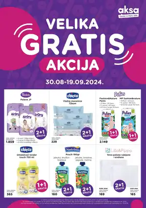 Velika gratis akcija