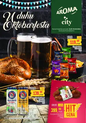 Redovna ponuda Aroma i City