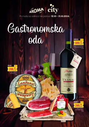 Vanredni katalog Sir, Vino i Delikates
