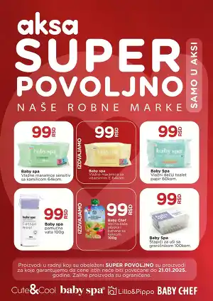 SUPER POVOLJNO