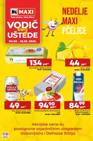 Nedelje maxi pčelice