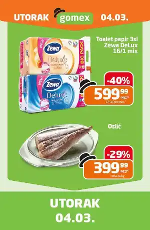 Toaletni papir Zewa DeLux