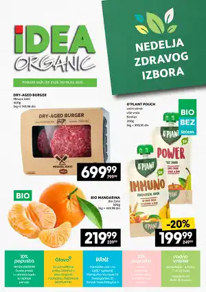 Organic - Nedelja zdravog izbora