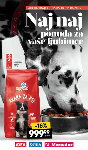 Naj naj ponuda za vaše ljubimce