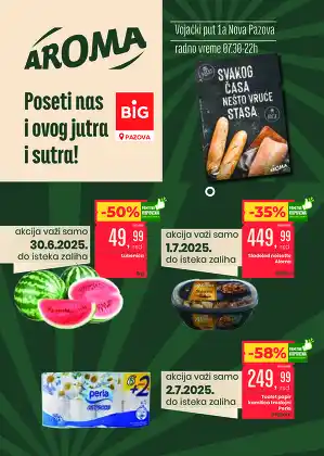 Specijal akcija Aroma Nova Pazova