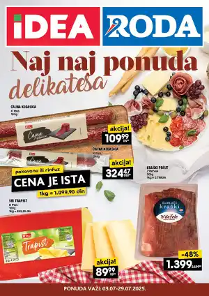 Naj naj ponuda delikatesa