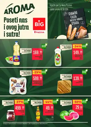 Specijal akcija Aroma Nova Pazova