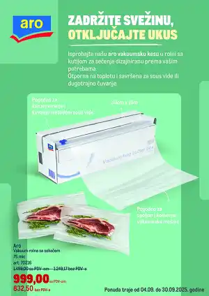 Vakuum zavarivač i vakuum kese