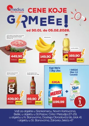 Medius - Cene koje grme