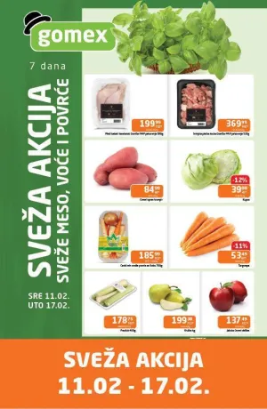 Gomex - Sveža akcija