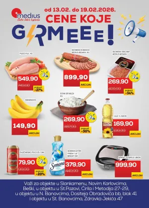 Medius - Cene koje grme