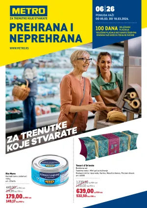 Prehrana i neprehrana liflet