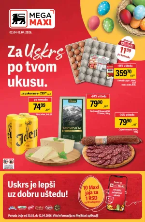 Mega nedeljni liflet