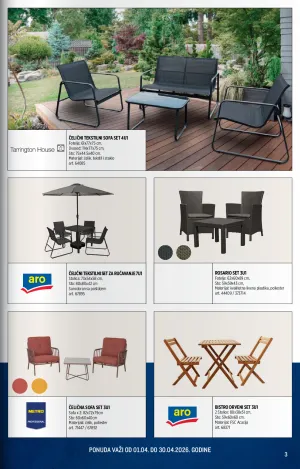 Nameštaj za baštu i dom