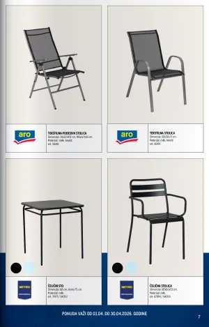 Nameštaj za baštu i dom