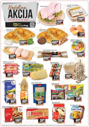 Zlatan Trag - Nedeljna akcija