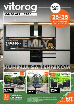 Vitorog - Katalog april 2026