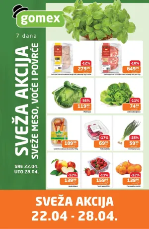 Gomex - Sveža akcija
