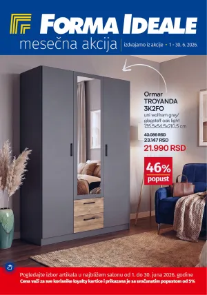 FormaIdeale - Akcijski ponuda jun 2026