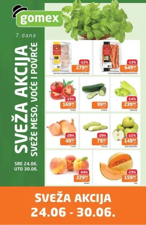 Gomex - Sveza akcija