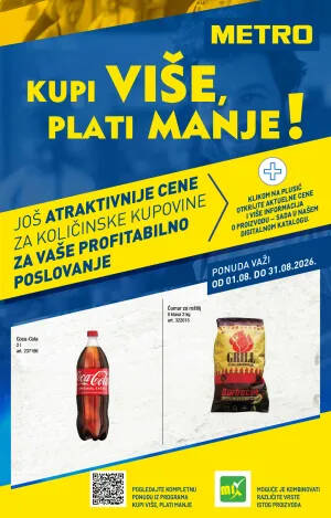 Kupi više plati manje