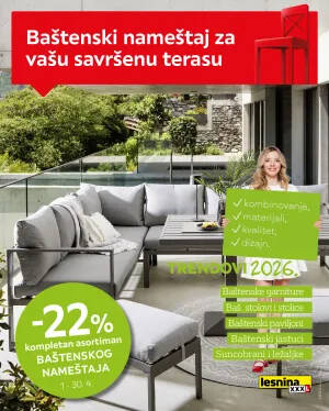 Specijal baštenskog nameštaja