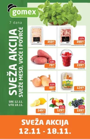 Gomex - Sveža akcija