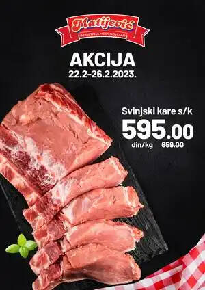 Svinjski kare akcija