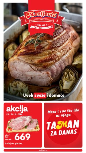 Matijević mesara - Katalog