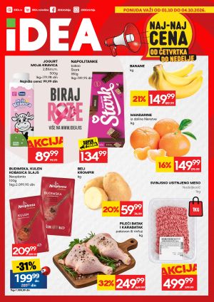 Naj-naj cena od četvrtka do nedelje