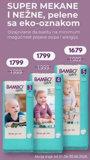 Bambo nature pelene